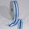 The Ribbon People Blue and White Striped Woven Grosgrain Craft Ribbon 1.5" x 55 Yards